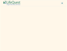 Tablet Screenshot of lifequestfla.org